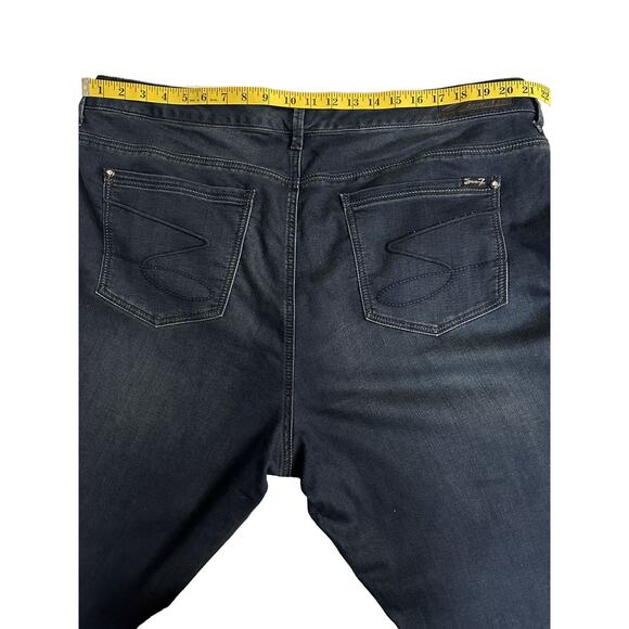 Seven7 Plus Size 24 Luxe Women Skinny Denim Jeans Preowned - Picture 8 of 9